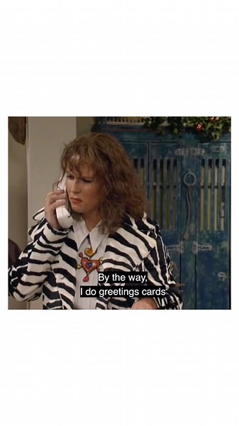 Absolutely Fabulous 🥂📺 on Instagram: "Cherysh 🌴 @msrebeccafront #abfab #absolutelyfabulous #1995 #90stv #borderlineshywild @abfab.sweetie"