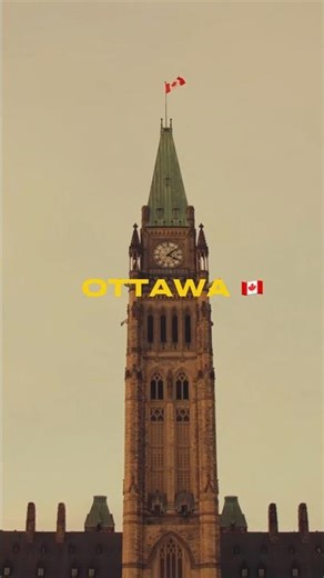 Ottawa 🇨🇦 – Canada’s Elegant Capital City ✨