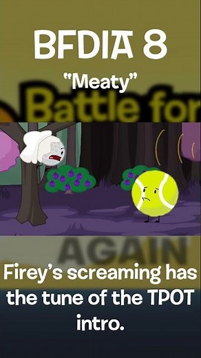 Every TPOT Intro Reference in BFDIA #shorts #bfdia #tpot