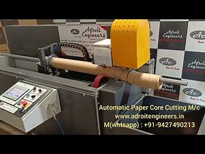 Automatic Paper Core Cutting Machine