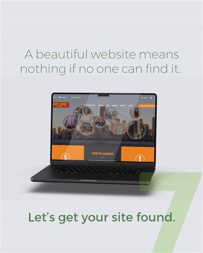 A good website looks great. A strategic website gets found. At Group 7even, we craft sites that not only impress visitors but also attract them. From SEO-driven content to smart design and structure, every element works together to boost visibility and keep your audience engaged. A beautiful website means nothing if no one can find it. Let's get your website found. group7even.com #Website #SEO #Marketing | Group 7even | Facebook