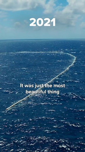 This was the moment we knew cleaning up the Great Pacific Garbage Patch was possible - and we could do it. | The Ocean Cleanup