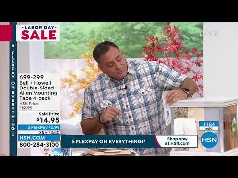 Bell + Howell DoubleSided Alien Mounting Tape 4pack