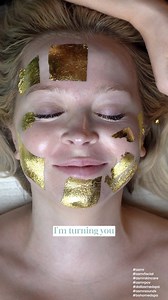 270K views · 6.5K reactions | Turning KayandTayofficial into a golden Christmas Bell with our 24 Carat Gold Pearl Mask ✨ #asmr #asmrfacial #asmrsounds #kayleedudley #dallasmedspa | Boho Med Spa | Facebook