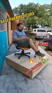 Banco o Base Para Pedicure 💅🥰 . . . . . . . . . #carpinteria #carpintero #muebles #palets #mueblesdepallets #pepekemonoo #tarimasdemadera #mueblesdepalets #Colima #prdicure #spa | kemono.o