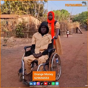 520K views · 21K reactions | Mamadou Tafsirou Sidibé, un élève en classe de 10ᵉ année, est atteint d'une paralysie au niveau des pieds. Malgré cette difficulté, il a choisi de poursuivre ses études au lieu de mendier dans la rue. Il a besoin de soutien pour pouvoir continuer son parcours scolaire. | FOUTA KA MEEN TV | Facebook
