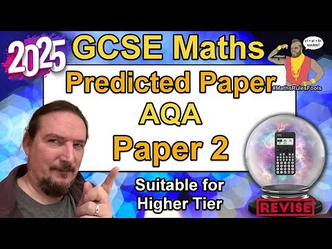 AQA GCSE Maths - Predicted Paper 2 - June 2025 - Higher Tier