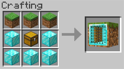 Minecraft, But You Can Craft Secret Bases