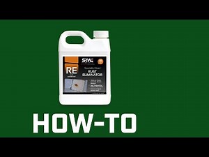 How to Remove Rust With SRW RE Paver Clean