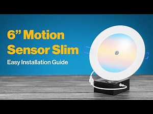 How to Install 6" Motion Sensor Slim | Sunco Lighting