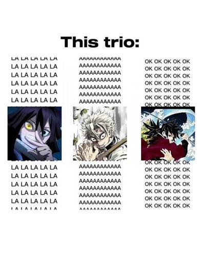 21 trio demonslayer #foryou #100kview #demonslayer #viral #fypシ゚viral #giyuu #sanemi#obanai#21trio