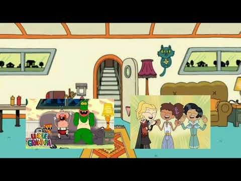 Mateo destroys uncle grandpa and amphibia gang and gets grounded