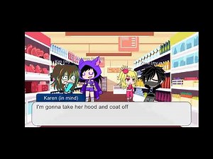 aphmau crew meets a Karen