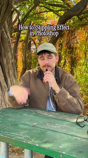 Introducing Graphic Design 101 🌐 Join @matty p and learn how to create a stipple effect in Photoshop. #Photoshop #GraphicDesign101 #graphicdesign #stippleeffect