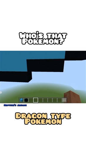 MINECRAFT BUILD A POKEMON #trending #viral #minecraft #shorts #pokemon #gaming