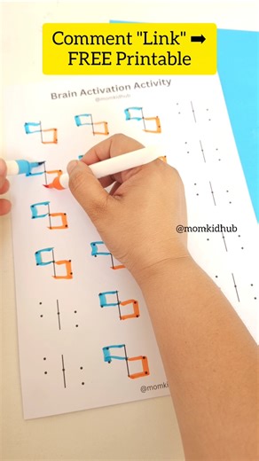 Brain Activation Activity To Increase Focus and Concentration #braingames #bilateralcoordination