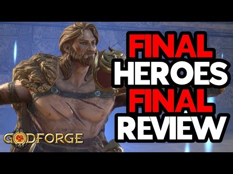21 HEROES! 21 REVIEWS! ONLY 1 GODFORGE QUEST SLOT!