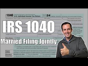 2024 IRS Form 1040 Walkthrough | Married Filing Jointly