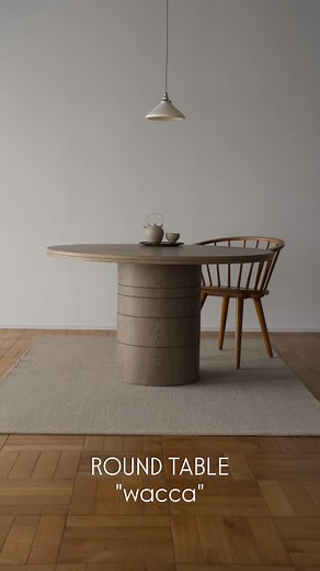 建築家二人暮らし | @my.minimalism0811 『高さが変わるテーブル』 家具は“一生もの”と言いながらも、 暮らしは”変わっていくもの” 長年暮らしていれば、家の中の使い方も変わってくる。 サイズの違う脚の組み合わせで高さを変えられるWacca Table。... | Instagram