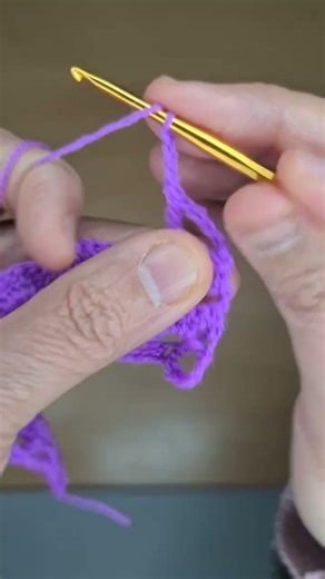 Basic shell stitch crochet #crochet #artist #knitting #yarn #crochet #shellstitch