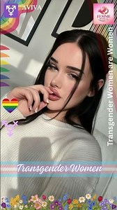 AVIVA – Stunning Trans Beauty 👑🏳️‍⚧️ #shorts #transgender #viral