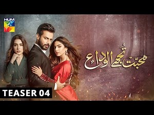Mohabbat Tujhe Alvida | Teaser 4 | HUM TV | Drama