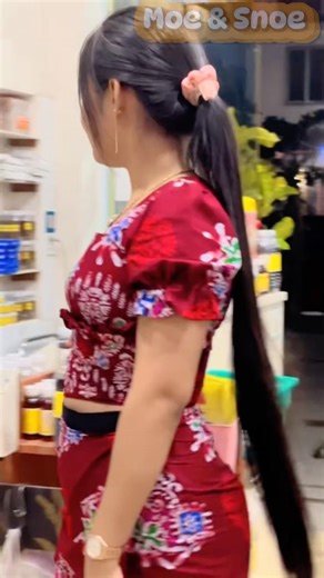 Myanmar Beautiful Lady