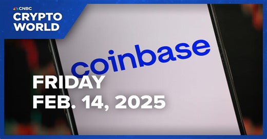 Coinbase shares slide after posting Q4 revenue surge: CNBC Crypto World