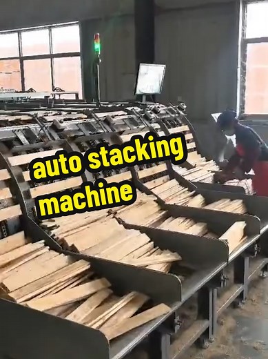 Automatic Wood Stacking Machine for Efficient Woodworking