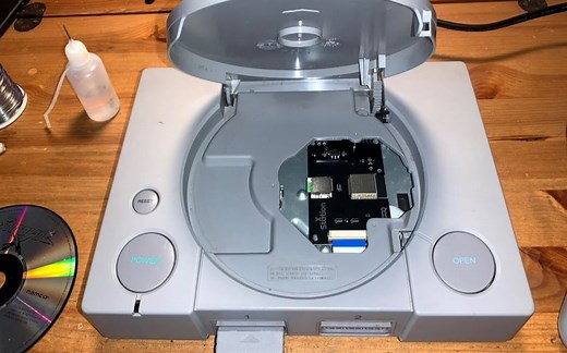 游戏主机 | PS1光驱改MicroSD卡套件XStation安装指南