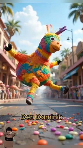 ❤️ Dora’s Giant Piñata Adventure ❤️ #disney #dora #doratheexplorer #ai #shortvideo #shorts