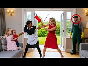 The Billionaire Went Undercover as a Gardener — Until the Maid Saved His Children from His Fiancée