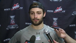 The Hurricanes drop a 4-3 overtime decision to the Broncos. Giorgio Estephan with a hat trick and the OT winner as Swift Current takes a 2-0 series lead. Game 3 back in Lethbridge on Tuesday. | CTV Lethbridge