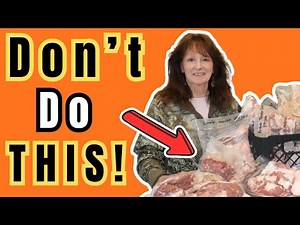 How We Vacuum Seal Meat for Long Term Food Storage