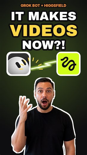 Grok Bot Makes Videos Now?! Connect Higgsfield in 60 Seconds