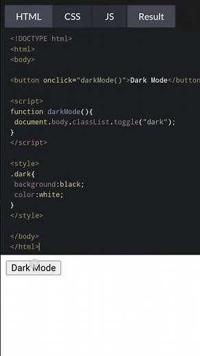 🚀 Build Dark Mode with Just 1 Click