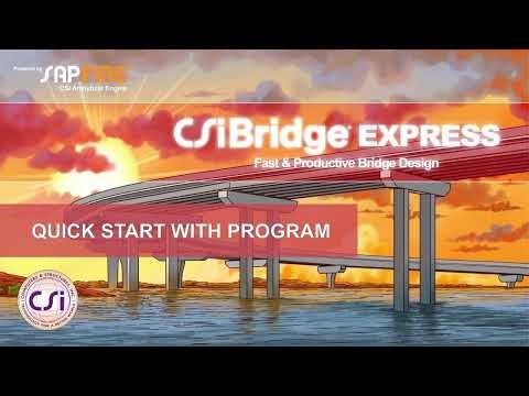 CSiBridge Express - Introductory Tutorial