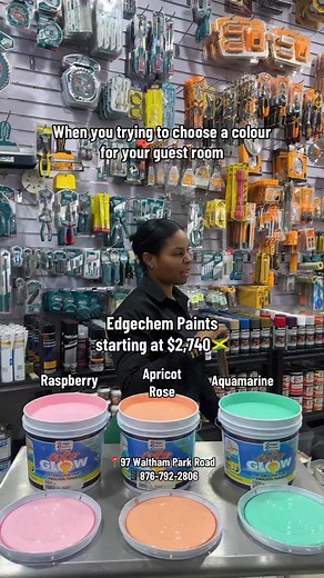 Bring your walls back to life with Edgechem Paints Bold colours, smooth finish, long lasting quality everything you need to level up your Christmas makeover! Whether it’s a fresh coat for the living room, a pop of colour in the kitchen, or a full home glow up… Edgechem has the shade for your style 💅🏽🏠 📍 M & S Hardware – 97 Waltham Park Road 📲 WhatsApp: 876-792-2806 / 876-522-9242 ✨ Premium quality • Vibrant colours • Jamaican trusted #hardware #paint #construction #diy #paints #paintlife #p