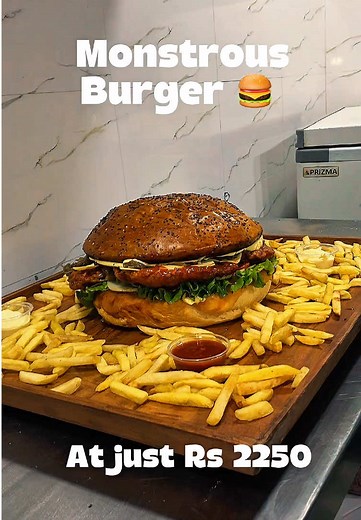Join the Monstrous Burger Challenge Today!
