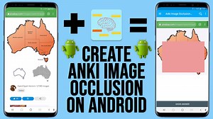 Comment créer des cartes d'occlusion d'image Anki sur un téléphone Android