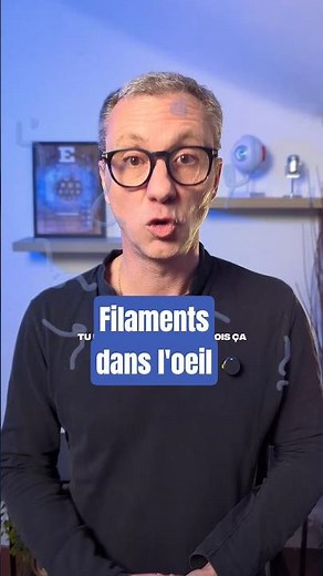 Filaments in the eyes, in the vision