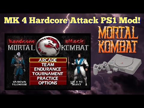 Unbelievable! Mortal Kombat 4 Hardcore Attack PS1 Mod w/New Weapon Meter & More! 🔥