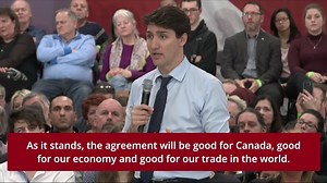81K views · 197 shares | I got several questions about how Canada’s trade deals will benefit people – especially in the agriculture sector – at our townhall in Saint-Hyacinthe. We fought hard for a good deal and the new NAFTA secures millions of jobs, keeps our economy strong, and creates new opportunities for Canadian businesses across the country: | Justin Trudeau | Facebook