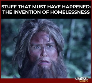 15K views · 105 reactions | In the stone ages, it was waaaay easier to invent stuff. Unfortunately, that includes smelly stuff that should go get a job. | Cracked.com | Facebook