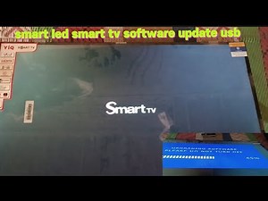 China Led Tv Software Update Usb || Led tv software update