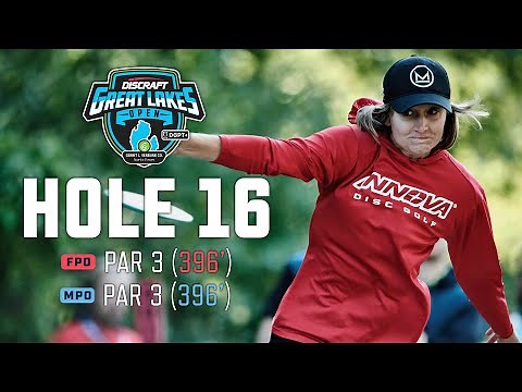 WATCH HOLE 16 LIVE AT TOBOGGAN! DISCRAFT GREAT LAKES OPEN LIVESTREAM