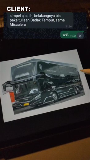 Desain Vector Bus: Kreasi Bus Telolet