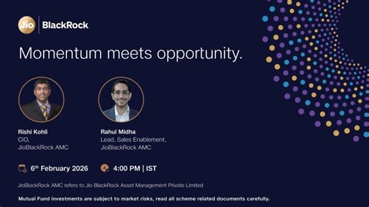 Live - JioBlackRock Sector Rotation Fund NFO | 6 Feb 2026 | 4PM | Rishi Kohli