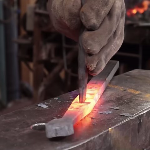 Blacksmithing Project: Fireplace Tool Set