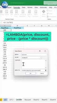 Say Goodbye to Long Formulas with LAMBDA #ExcelTips #LAMBDAFunction
